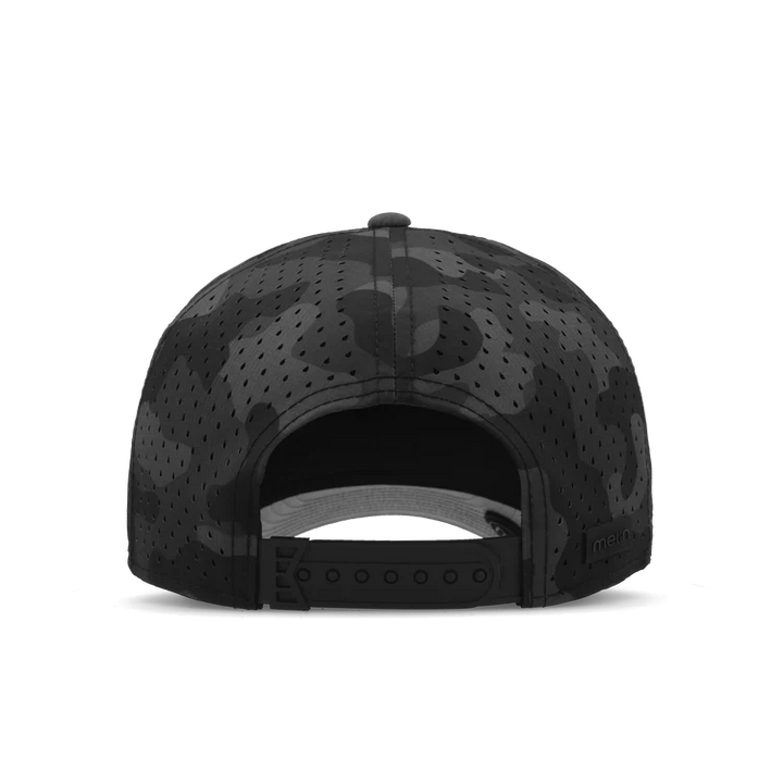 Melin Odysea Rope Bulls Icon Performamce Hat - Black Camo 3