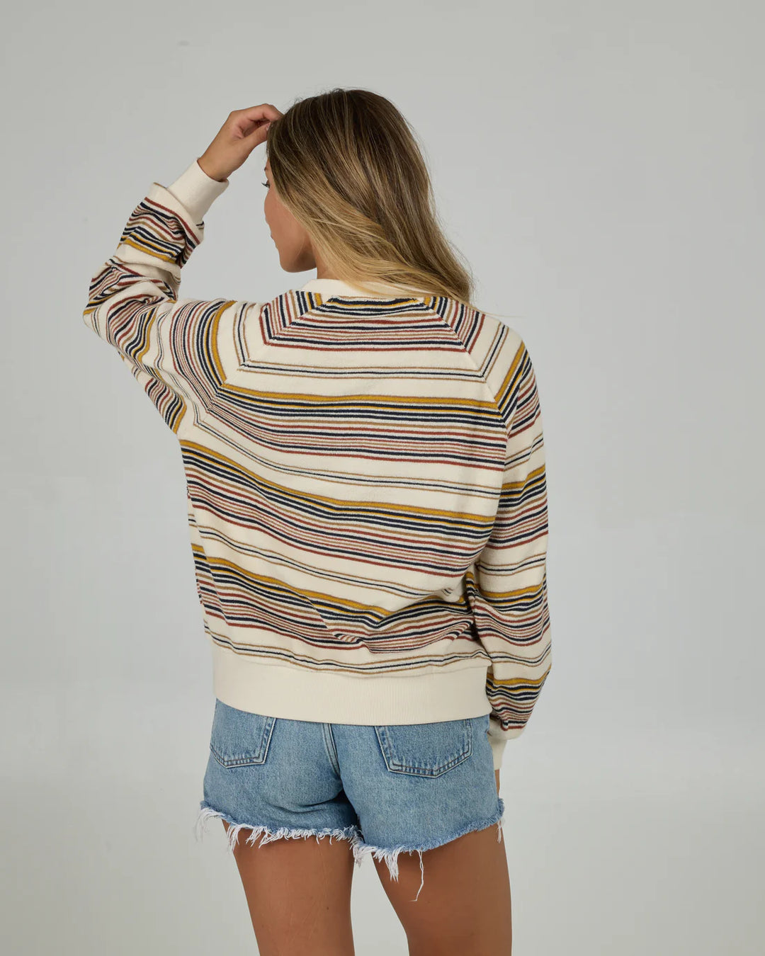 Salty Crew Women’s Gone Sailin Crew - Off White 2