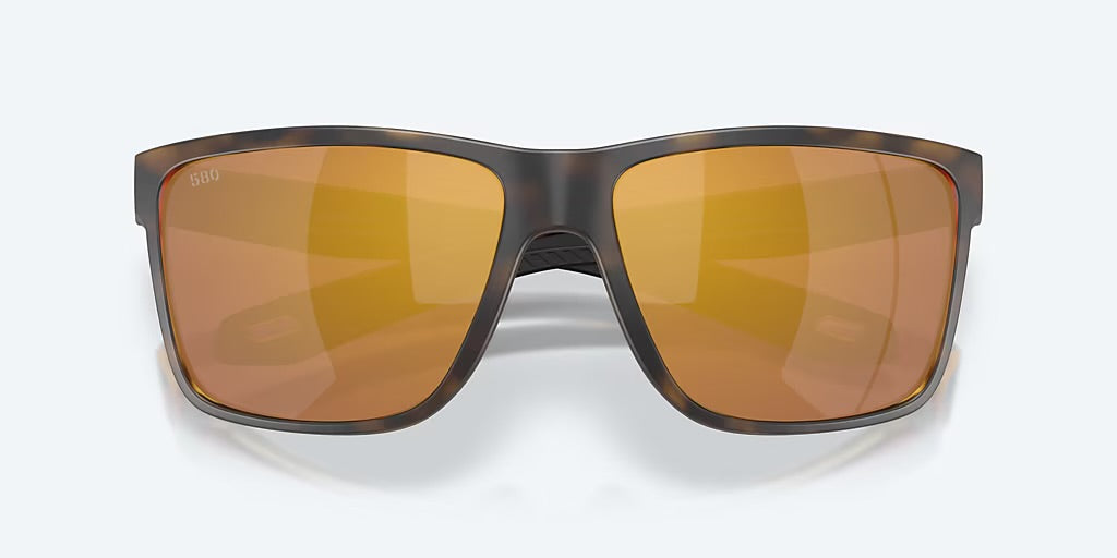 Costa Broadbill II XL 580G Sunglasses - Matte Tortoise/Gold Mirror 4