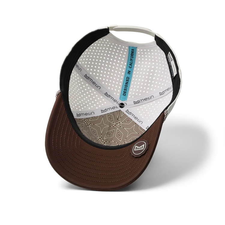 Melin Odysea Rope Bulls Icon Performance Hat - Frosted Birch