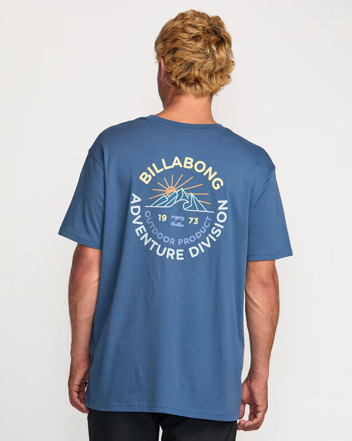 Billabong Men’s Rockies ADiv Tee - Deep Blue 1