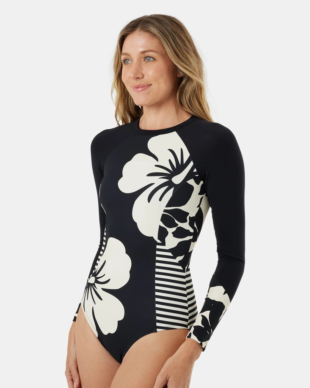 Hang Loose Suit Moderate Rashguard black