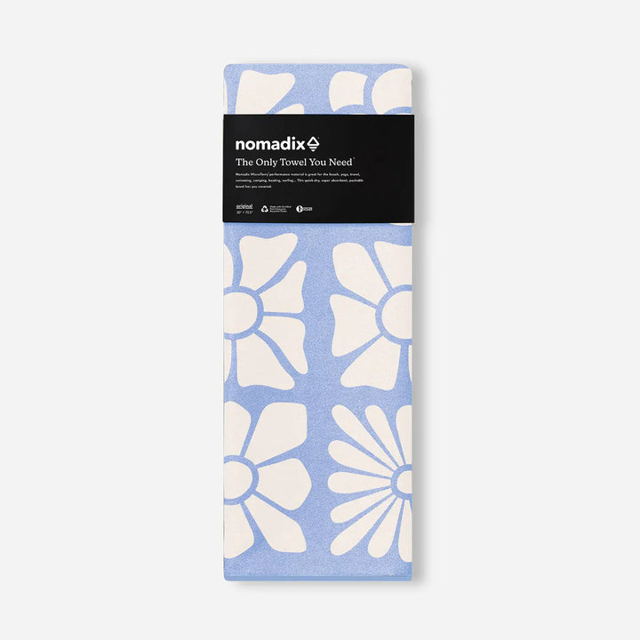 Nomadix Flowerbed Coastal Blue Original Towel 3