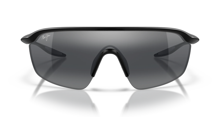 Maui Jim Miona Polarized Sunglasses - Shiny Black/Neutral Grey 