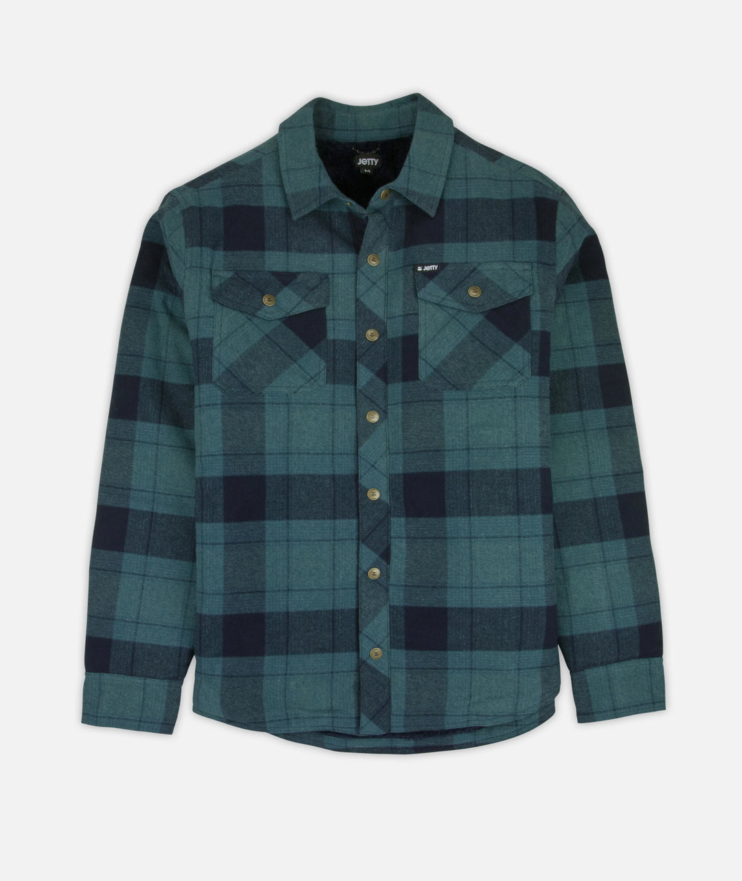 Jetty Men's Sherpa Jacket - Atlantic 