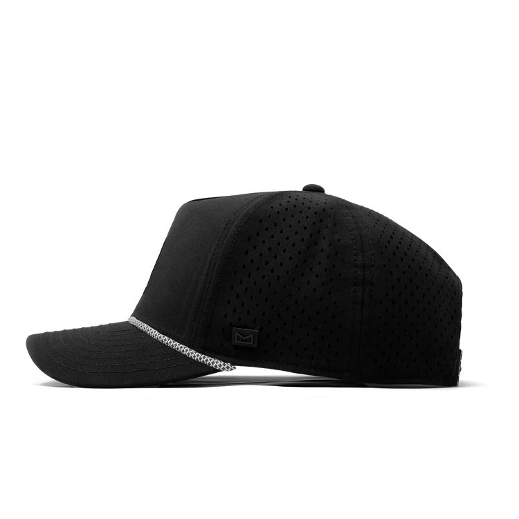 Melin Hydro Odysea Rope Bulls Icon Snapback Hat - Black 2