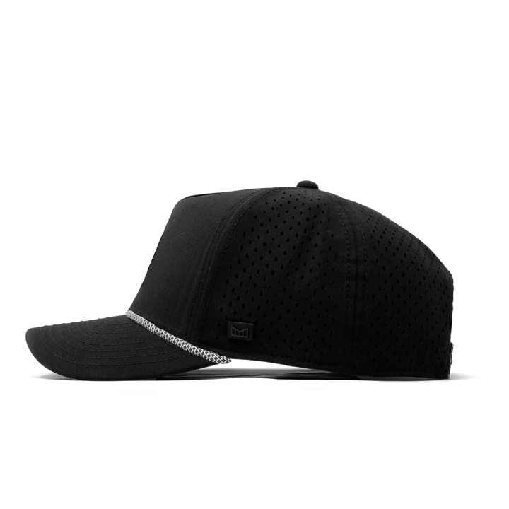 Melin Hydro Odysea Rope Bulls Icon Snapback Hat - Black 2