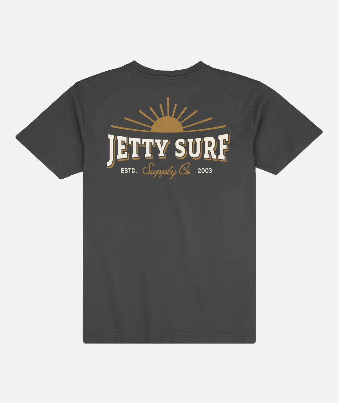 Jetty Men’s Rising Sun Tee - Black 