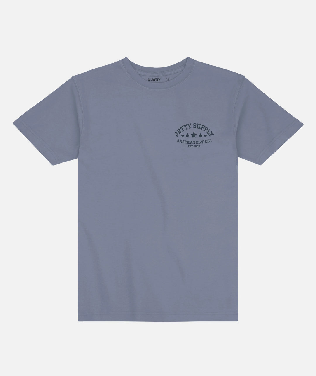 Jetty Men’s Division Tee - Blue 1