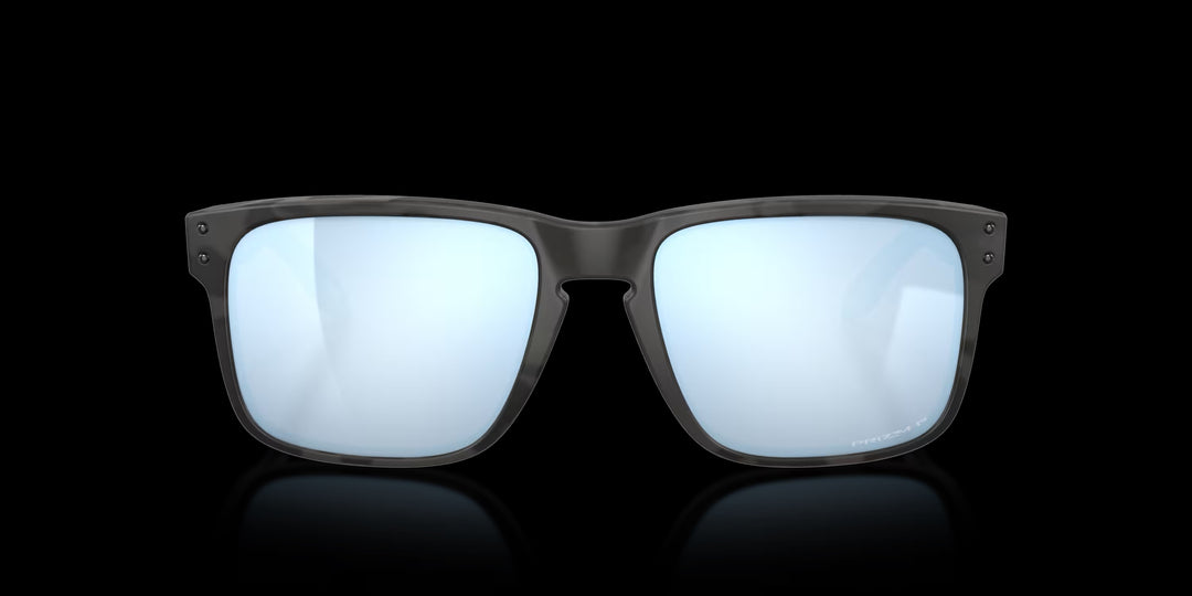 Oakley Holbrook Matte Black Camo Prizm Deep Water Polarized