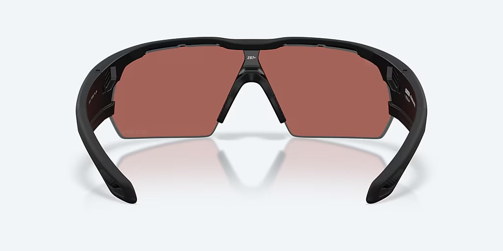 Costa Pilothouse Pro 580P Sunglasses - Matte Black/Gold Mirror   3
