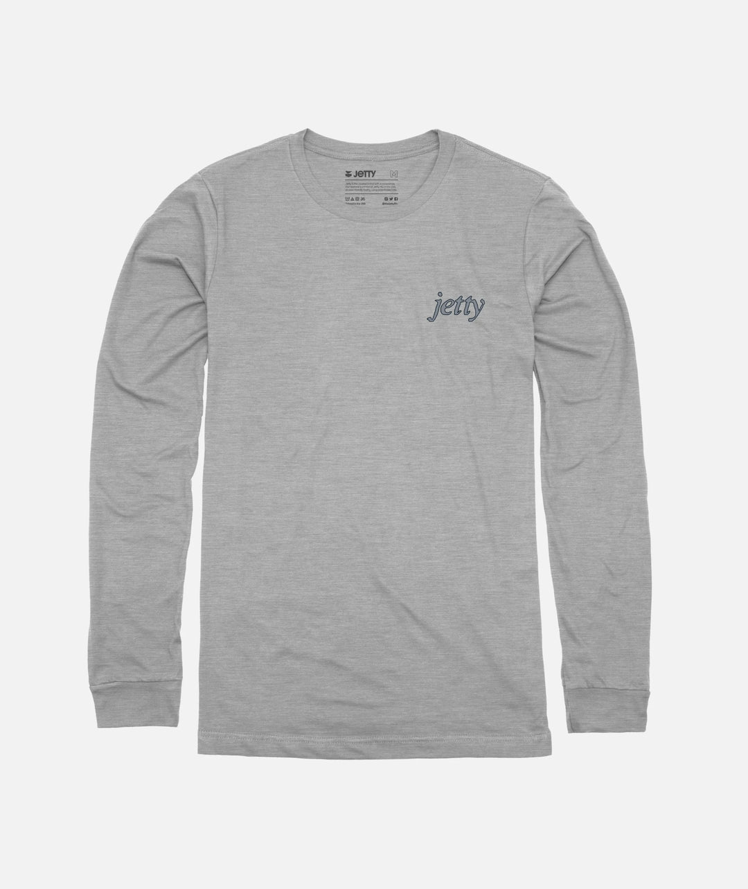 Jetty Men’s Gull Long Sleeve - Athletic Heather 1