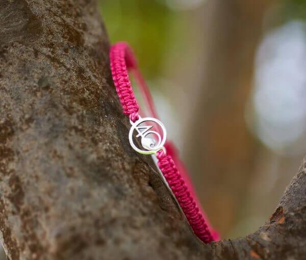 4Ocean Crew Bracelet Flamingo/Pink pic 5 | SoHa Surf Shop