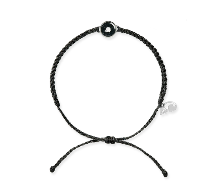 4Ocean Osborne Reef Bracelet Black pic 1 | SoHa Surf Shop