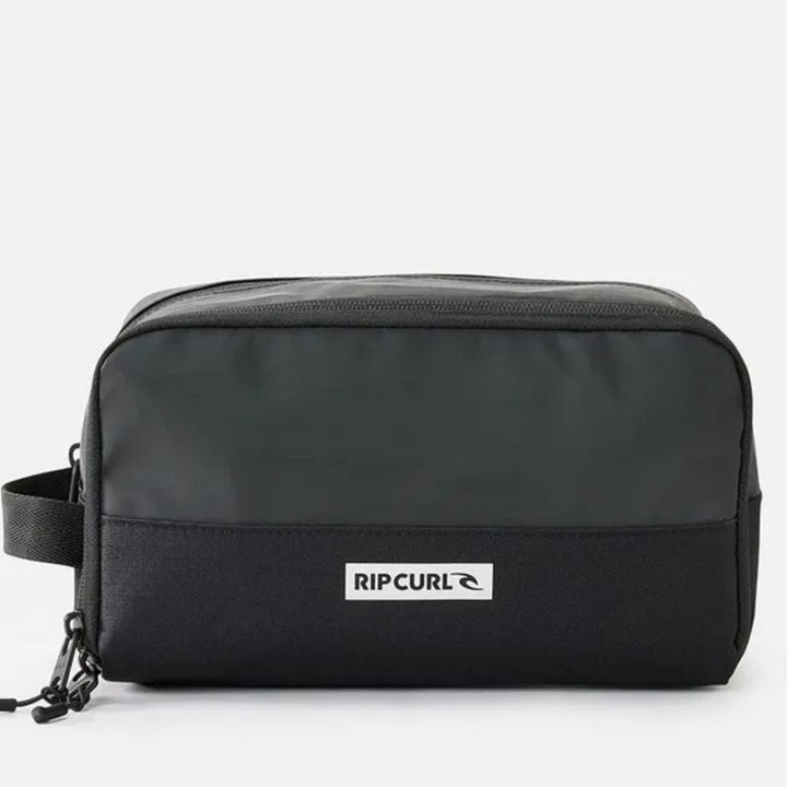 Rip Curl Icons Groom Toiletry Bag in Midnight - front view