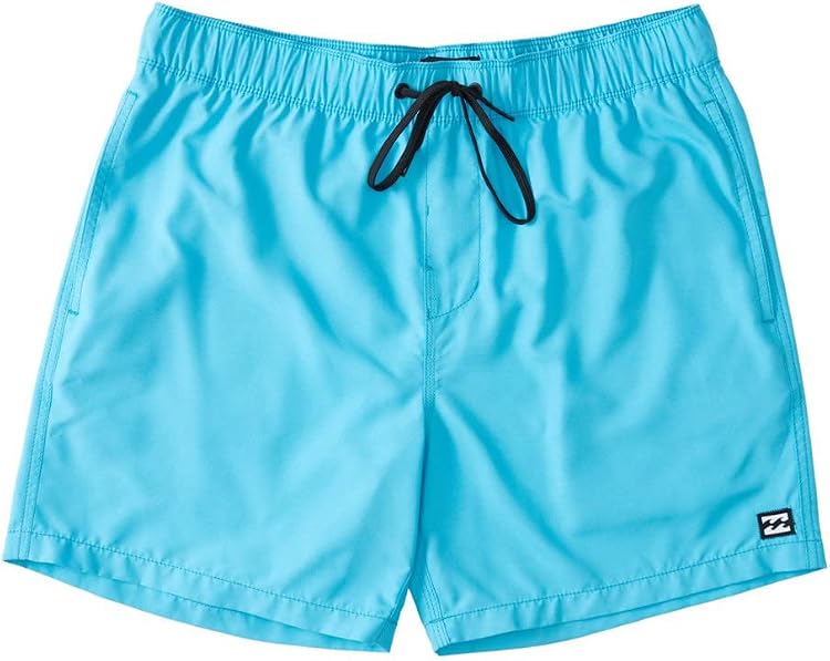 Billabong Youth Boys Layback Elastic Boardshort - Sky Blue front view