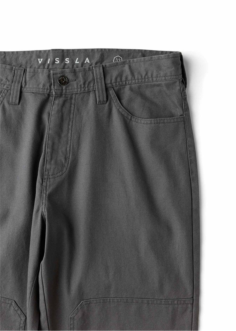 Vissla Men’s Pismo Painter Eco Work Pant - Gunmetal 2