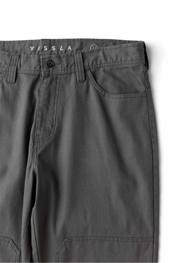 Vissla Men’s Pismo Painter Eco Work Pant - Gunmetal 2