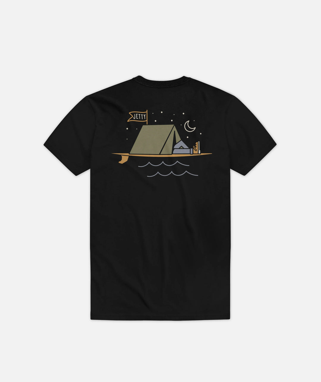 Jetty Youth Drifter Tee Black