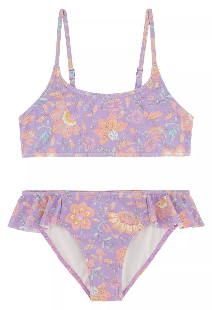 Billabong Girls Hideaway Hippie Bikini Set - Peaceful Lilac