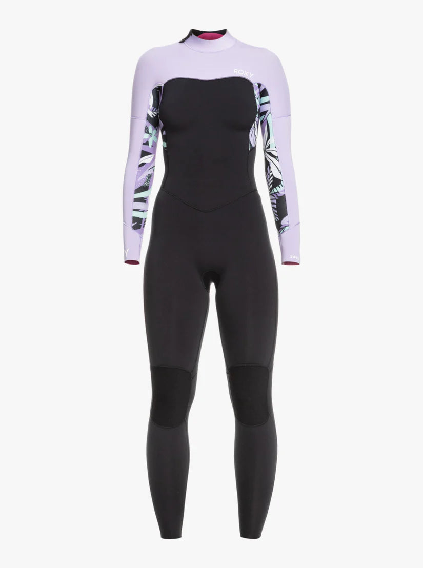 Roxy Women's 3/2mm Swell Series Back Zip Wetsuit