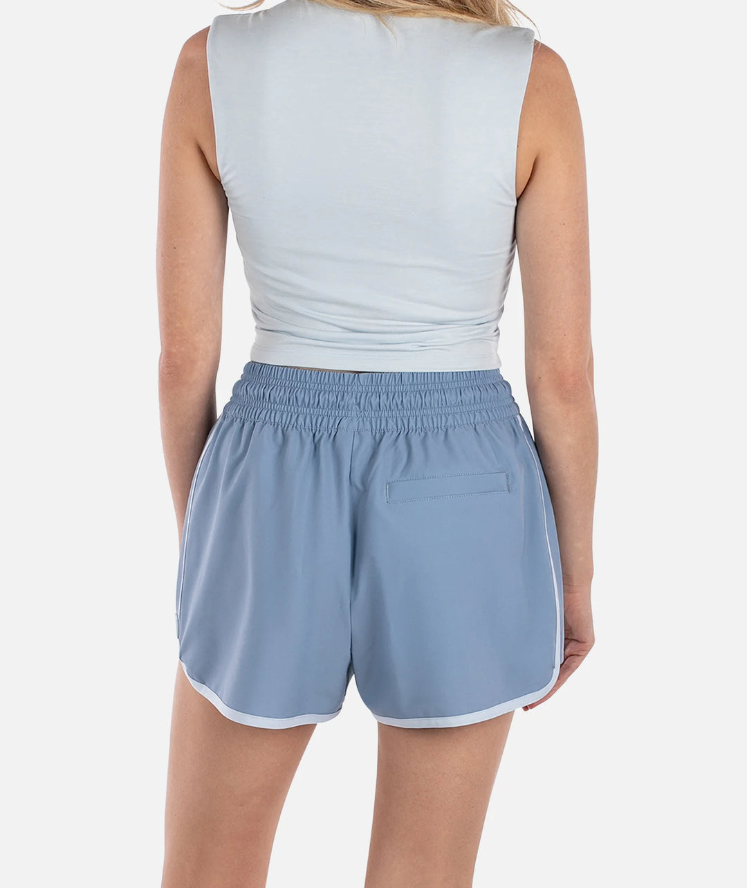 Jetty Women’s Ventnor Hybrid Short - Blue 1