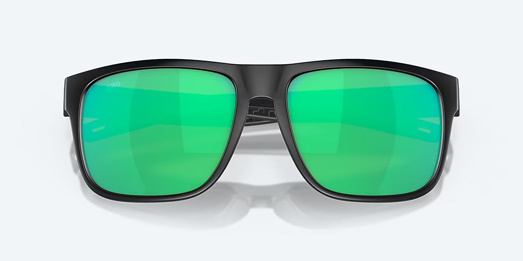 Costa Spearo XL 580G Sunglasses - Matte Black/Green Mirror 4