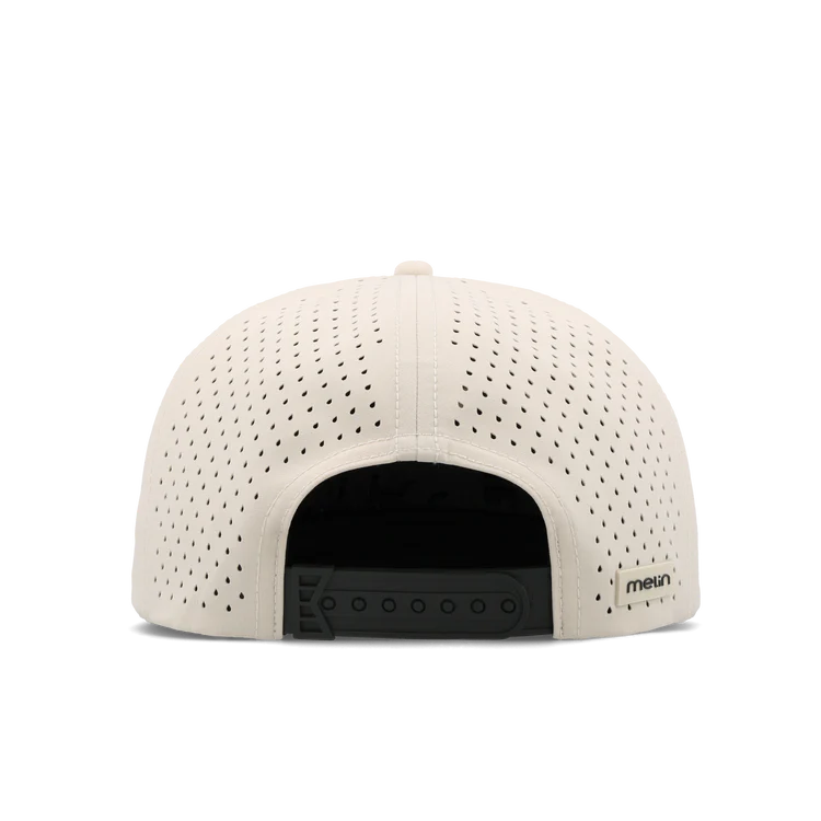 Melin Coronado Brick Hydro Performance Hat - Moonbeam/Pirate Black 3