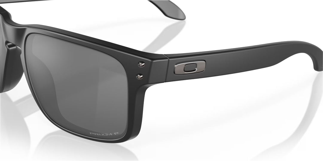 Oakley Holbrook Matte Black w/ Prizm Black Polarized Sunglasses 1