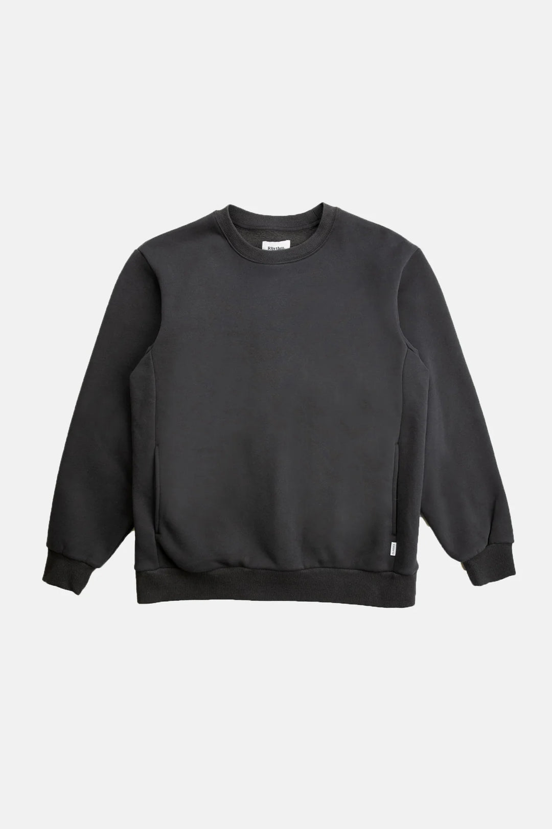 Rhythm Men’s Classic Fleece Crew - Black 