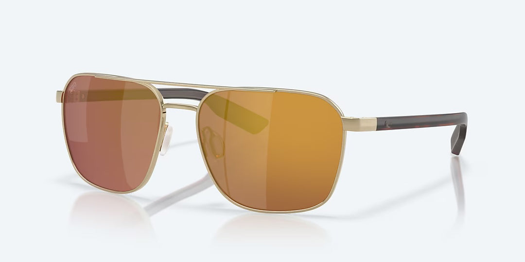 Costa Wader 580G Sunglasses - Gold/Gold Mirror 