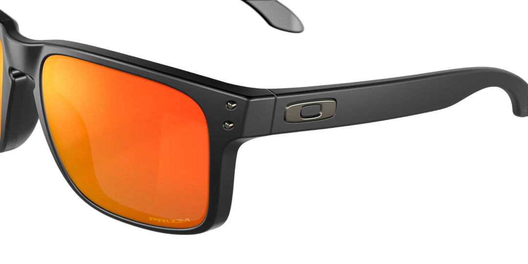Oakley Holbrook Matte Black w Prizm Ruby Sunglasses