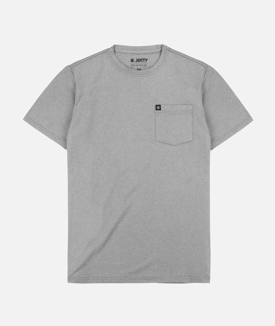 Jetty Men’s Striker UV Surf Shirt - Grey 