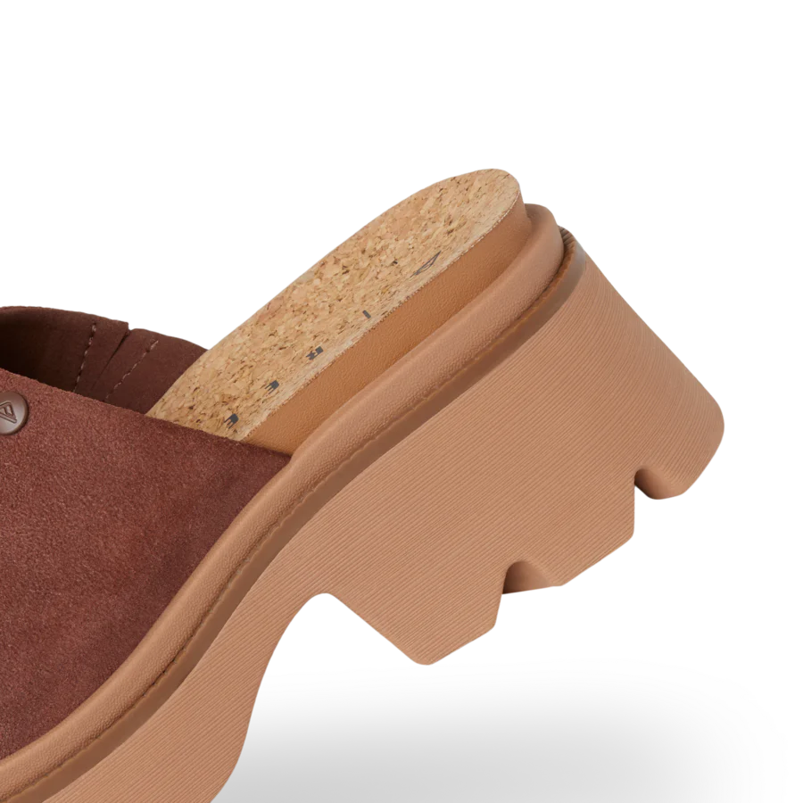 Reef Vista Luxe Evie Sandal - Brown/Black 6