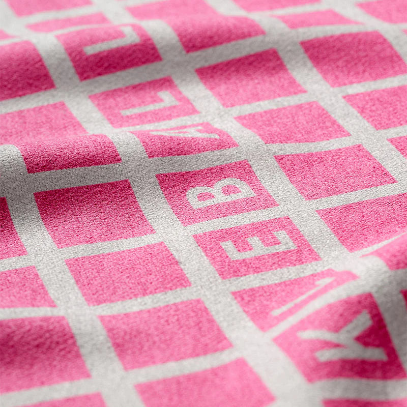 Nomadix Pickleball Towel: Pickleball Net Pink 1