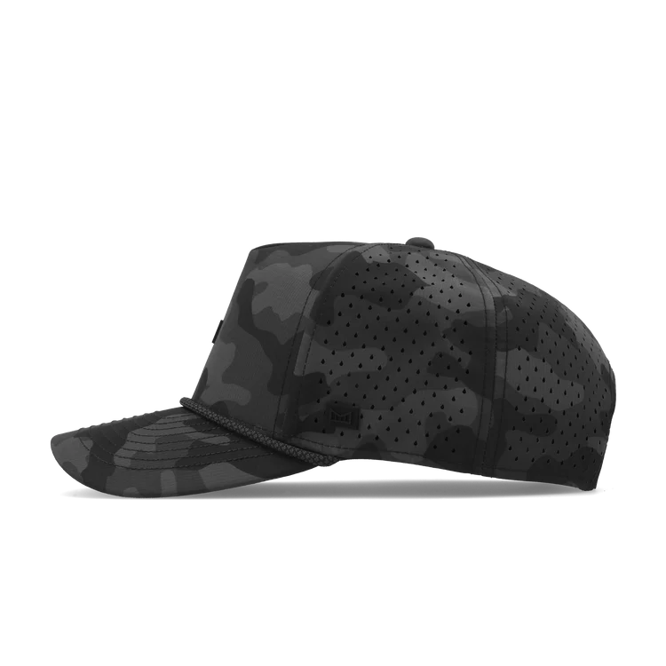 Melin Odysea Rope Bulls Icon Performamce Hat - Black Camo 2