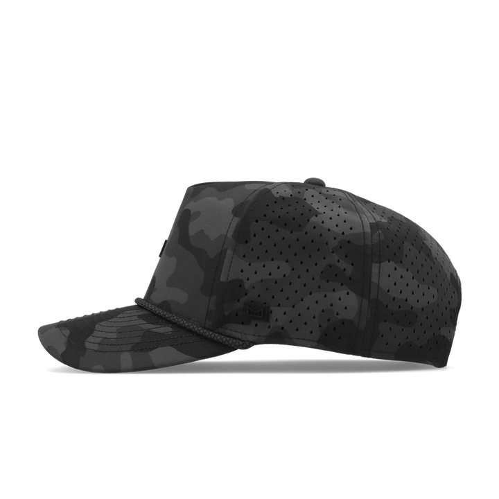 Melin Odysea Rope Bulls Icon Performamce Hat - Black Camo 2