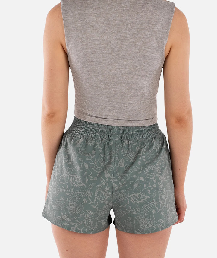 Jetty Women’s Session Short - Green 3