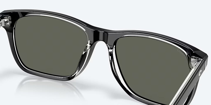 Costa Gravels 580G Sunglasses - Black/Gray 580G 6