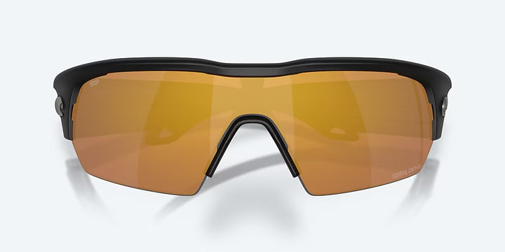 Costa Pilothouse Pro 580P Sunglasses - Matte Black/Gold Mirror   4