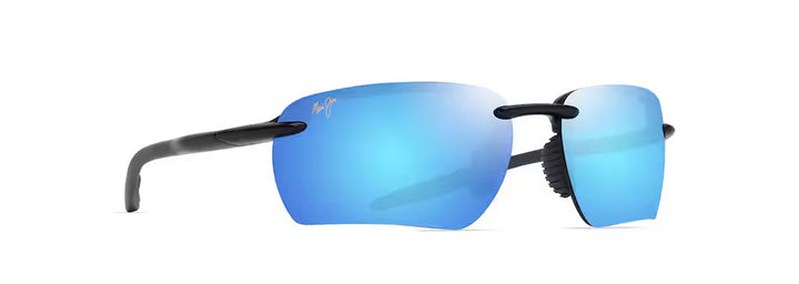 Maui Jim Ho’okipa Ultra G Polarized Sunglasses - Shiny Black/Blue Hawaii 