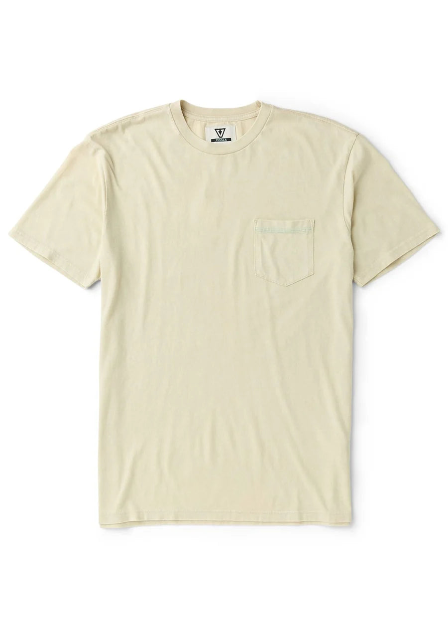 Vissla Men’s Solid Sets Cosmic Wash Pkt Tee- Dune 