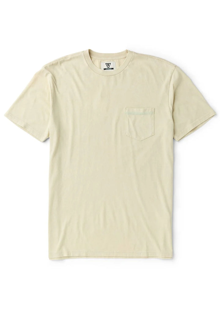 Vissla Men’s Solid Sets Cosmic Wash Pkt Tee- Dune 