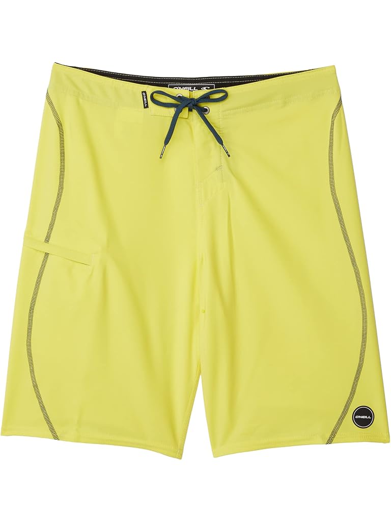 ONeill Boys Hyperfreak S-Seam Boardshort in Citron - front view