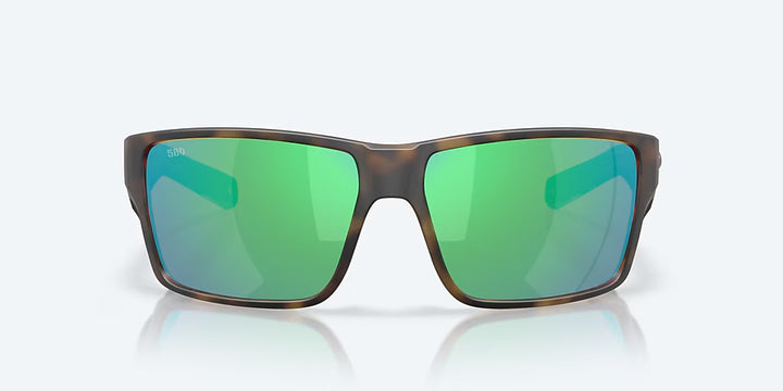 Costa Reefton Pro 580G Sunglasses - Matte Tortoise/Green Mirror 1