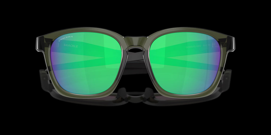 Oakley Shackle Olive Ink w Prizm Jade Sunglasses 4