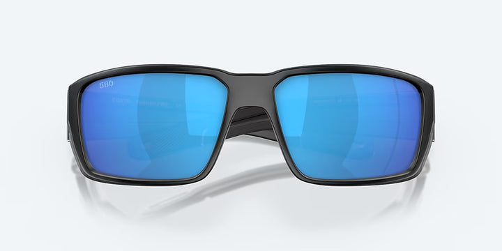 Costa Fantail Pro 580G Sunglasses - Matte Black/Blue Mirror 4