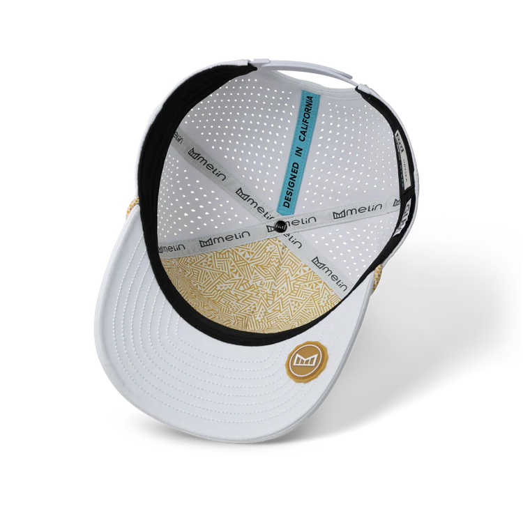 Melin Odysea Rope Bulls Icon Hydro Hat - White/Gum 4