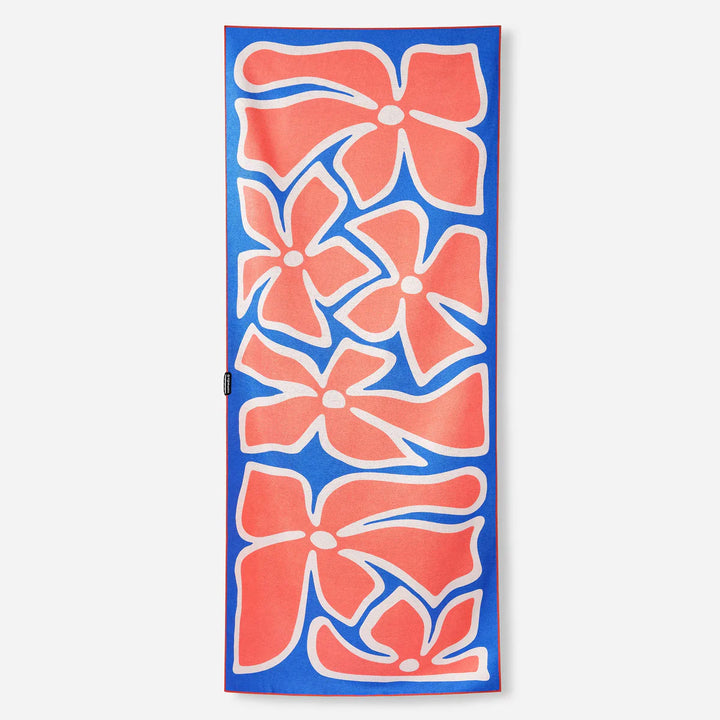Nomadix Original Towel: Wild Flowers Stellar Blue Red
