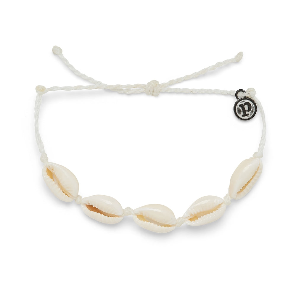 Pura Vida Charm Knotted Cowrie Anklet Bracelet 1